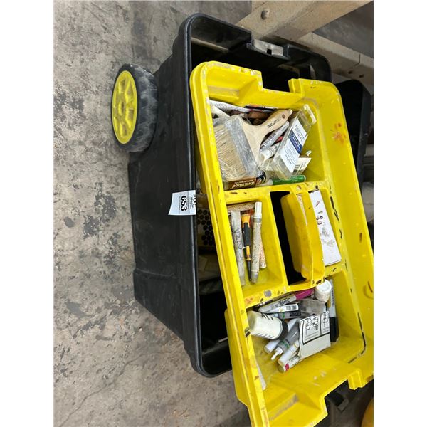 Rolling Tool Tote w/Markers