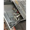 Image 2 : Metal 10 Drawer Storage Cabinet w/Some Contents