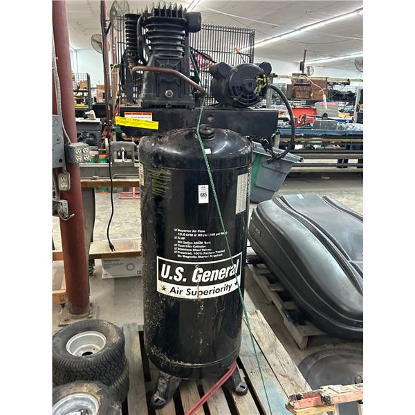 US General Upright Air Compressor