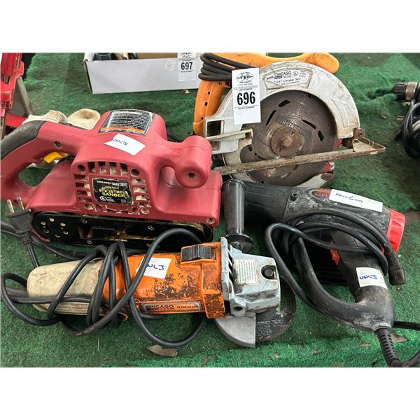 Chicago Circular Saw, Grinder, Heat Gun