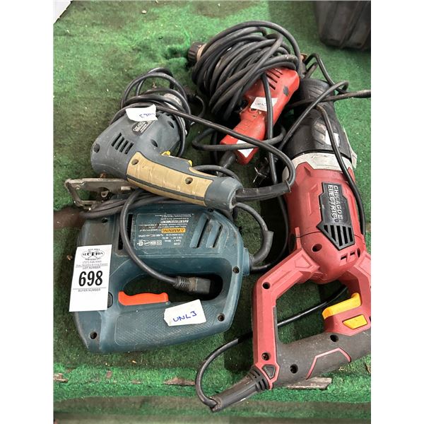 Chicago Electric Drills, Sawzall, Jigsaw
