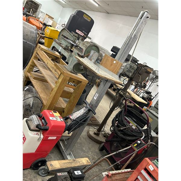 Portable Rolling Crank Platform Lift