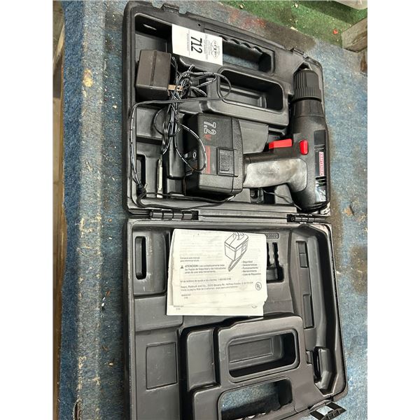Craftsman Cordless Drill w/Charger/Case