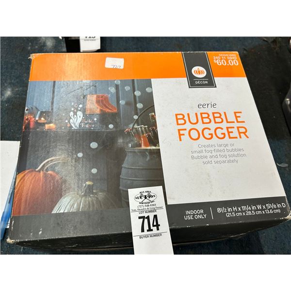 Halloween Bubble Fogger