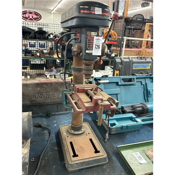 Sears Bench Top Drill Press w/Vise