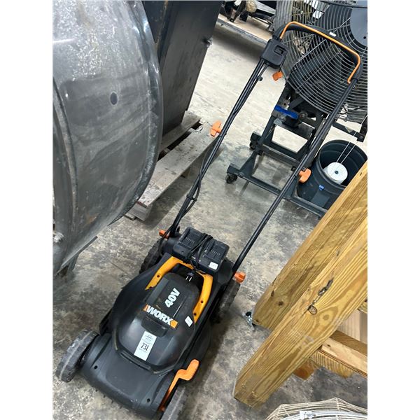 Worx  40V  Small Lawn Mower w/Charger