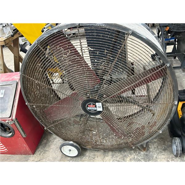 Heat Blaster Drum Fan
