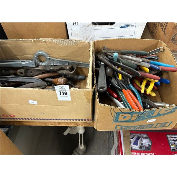 Boxes 2 w/Asst. Hand Tools