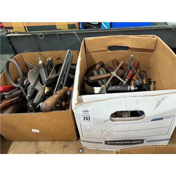 Boxes 2 w/Asst. Hand Tools