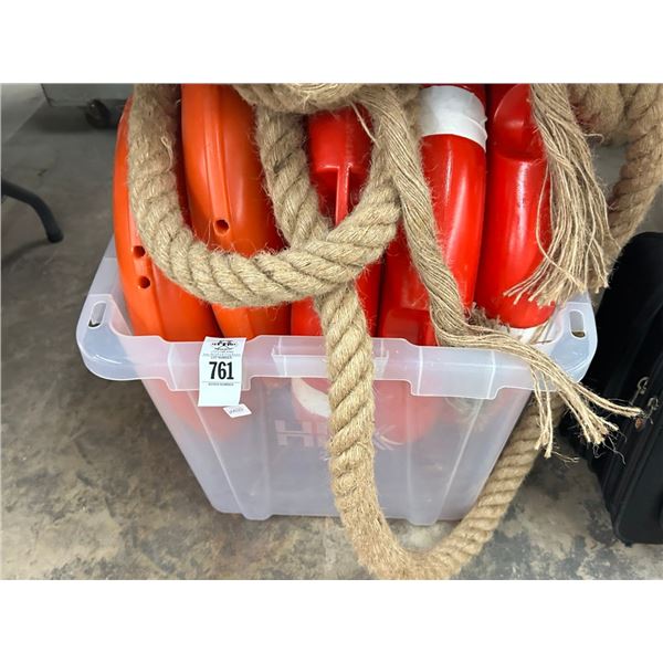 Ship Rope, Life Rings