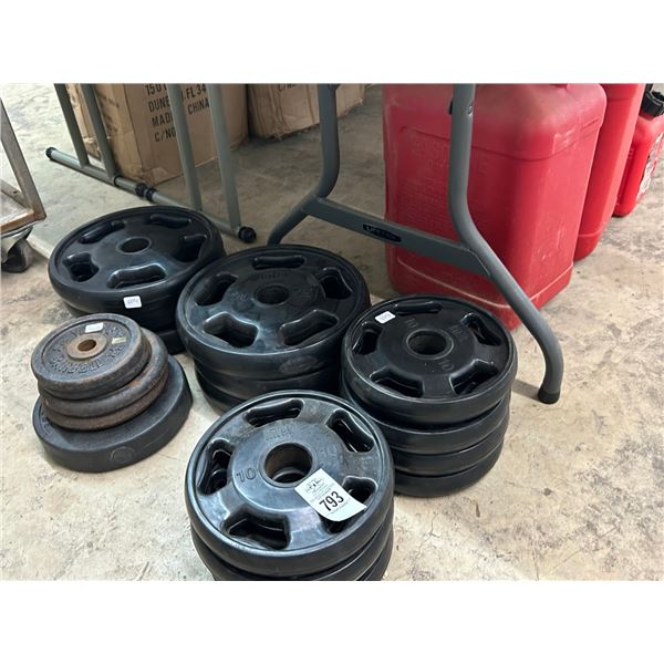 Plate Weights, Fuel Cans