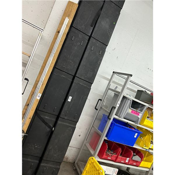 Large 10'  Plastic Transport Cases