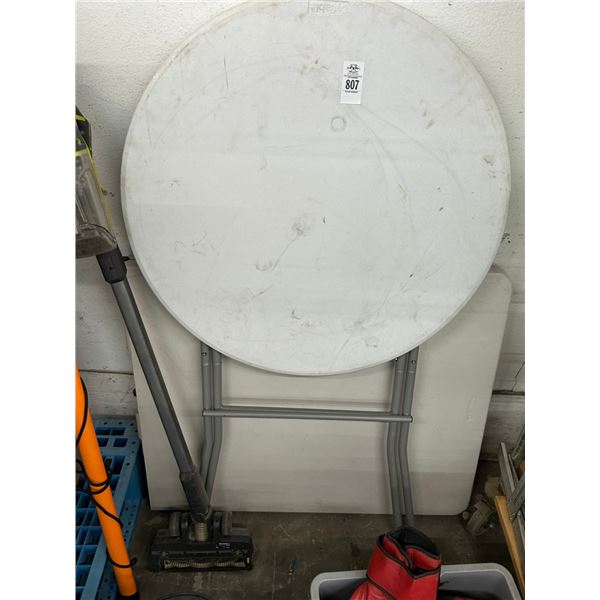 Lifetime Folding Round, Banquet Table