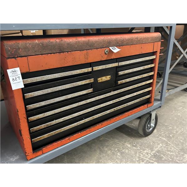 Red 11 Compartment Toolbbox