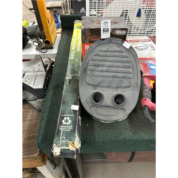 Window Tint, Foot Pump, Game Heater