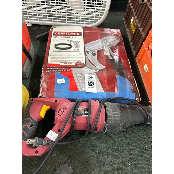 Chicago Sawzall, Craftsman Sand Blast Kit