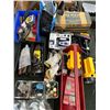 Image 2 : Casters, Flashlights, Drill Bits, Asst. Tools