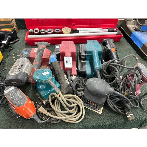 Palm/Belt Sanders - 8