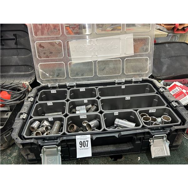 Parts Bin w/Asst. Sockets
