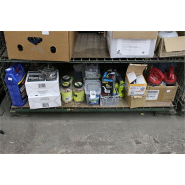 Shelf Organizers, Asst. Hardware/Supplies, Termite Killer - Bottom Shelf