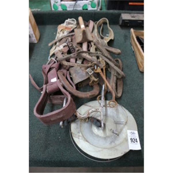 Leather Stirrups, Riding Supplies, Press, Bell
