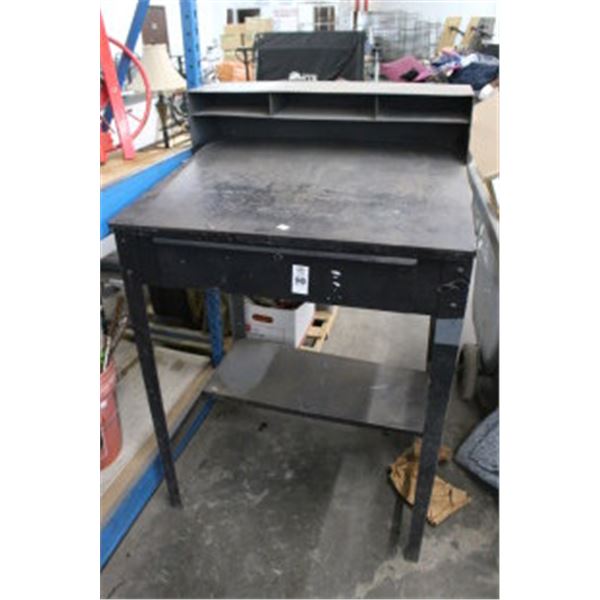 Metal Receiving Desk