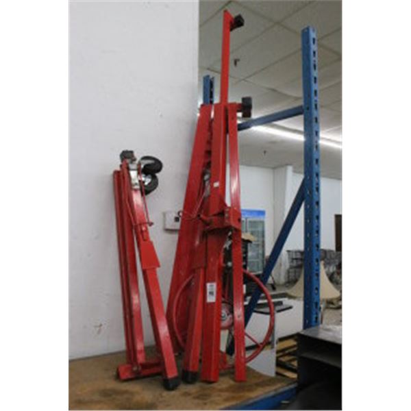 Red Drywall Hanger Cart