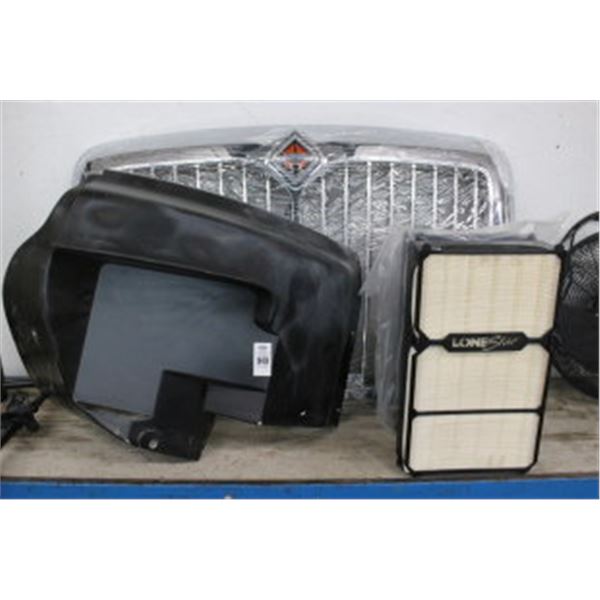 International Truck Replacement Grill, Lonestar, Air Filters, Housing