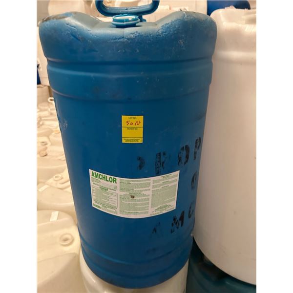 Large Quantity Plastic Storage Drum 100+,  4 Black Laundry Bins