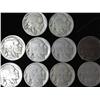 Image 1 : 10 Assorted 1920's Buffalo Nickels