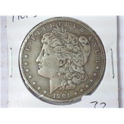 1901-S Morgan Silver Dollar