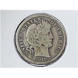 1915 Barber Dime