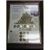 Image 1 : WWII Emercgency Coinage Collection (Framed)