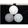 Image 1 : 3 Assorted Barber Quarters