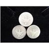 Image 2 : 3 Assorted Barber Quarters