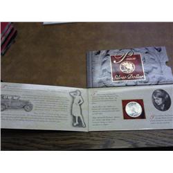 1922 Peace Silver Dollar UNC In Nice Display Card