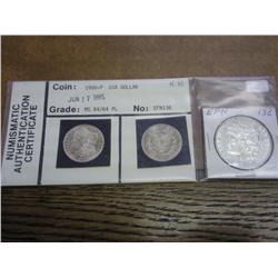 1900 Morgan Silver Dollar NAC MS64/64 PL