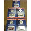Image 1 : 5 US MInt/USPS State Quarter And Stamp Sets