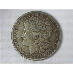 1901-O Morgan Silver Dollar