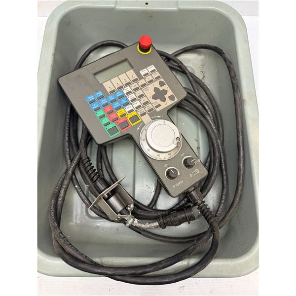 Siemens / Cincinnati Milacron  #3-424-2326A01 Rev. E Control Pendant w/ Connection Cable