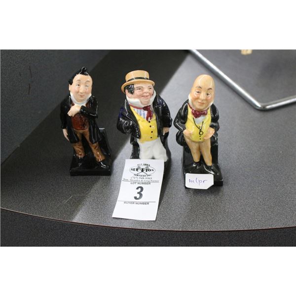 Royal Doulton Miniature Figurines - 3