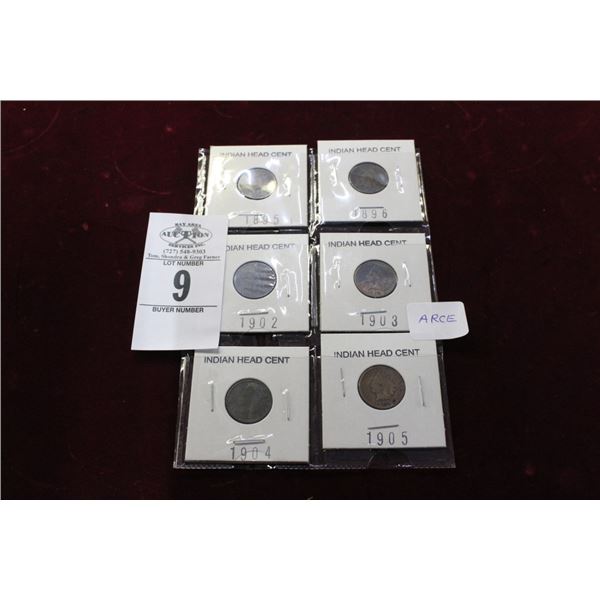 Indian Head Cents - 6