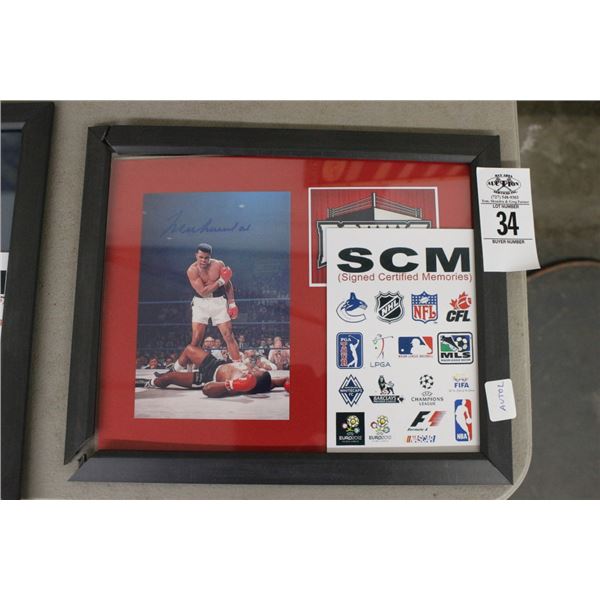 Muhammed Ali Memorabilia w/COA