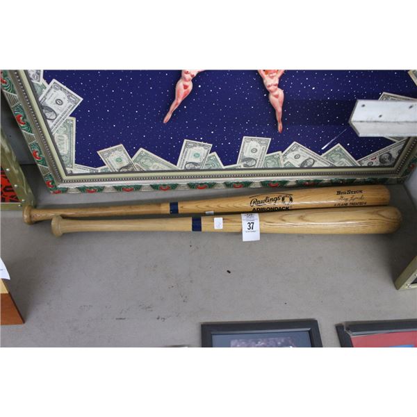 Reggie Jackson/Greg Luzinski Souvenir Adirondacks Baseball Bats - 2