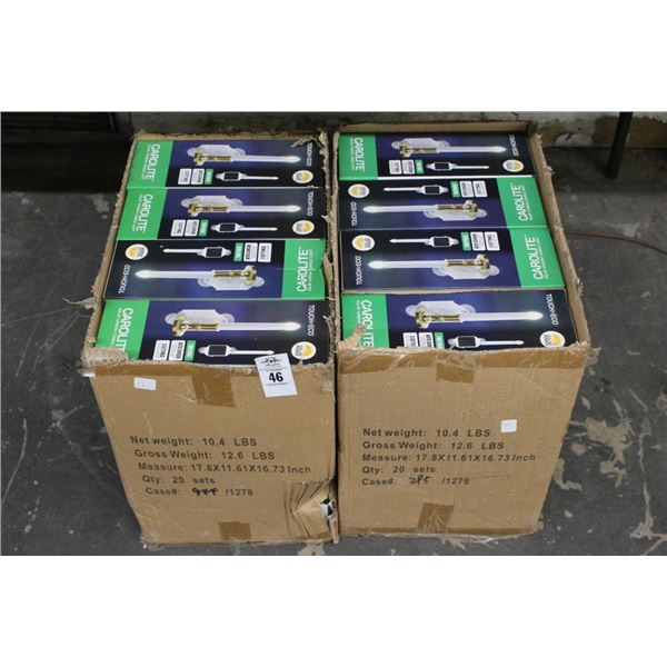 40- Carolite Solar Window Candle Lite - 40 X $