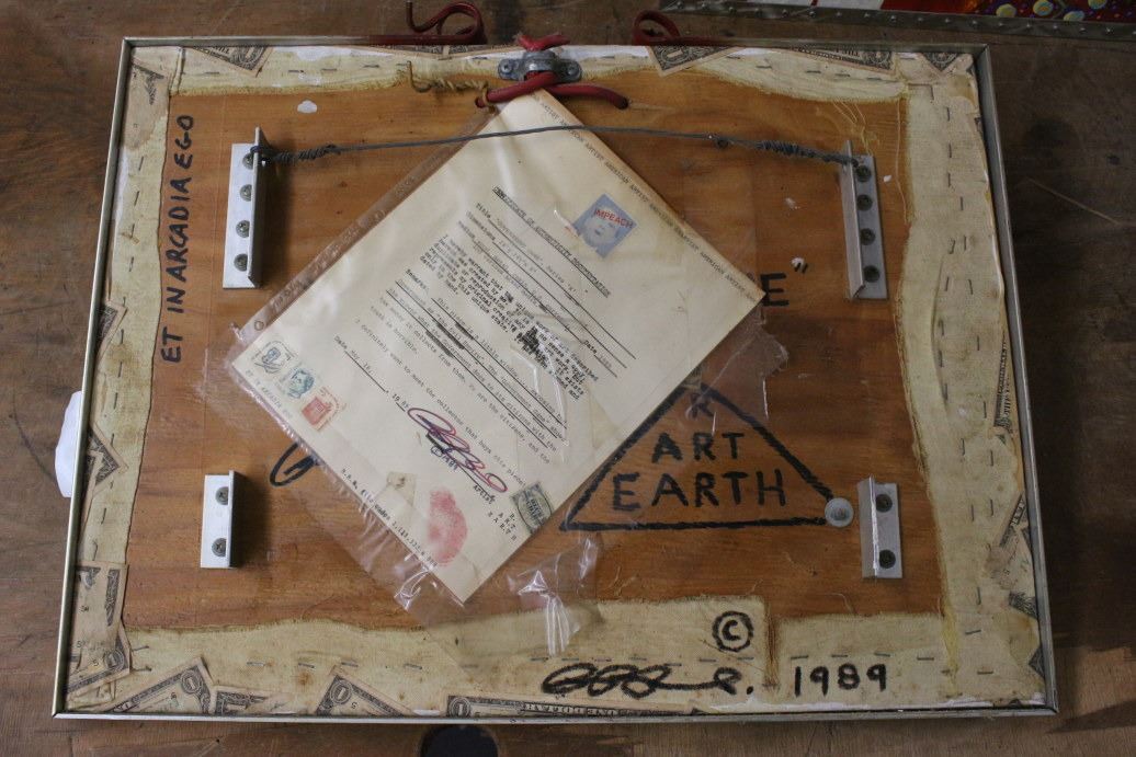 Richard Roehl Sculptured Wall Art Government Game w/COA - 18