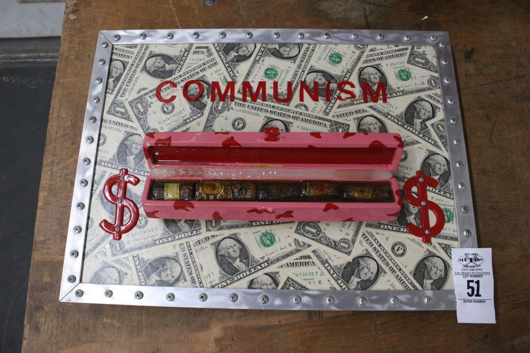 Richard Roehl Sculptured Wall Art Communism - 12
