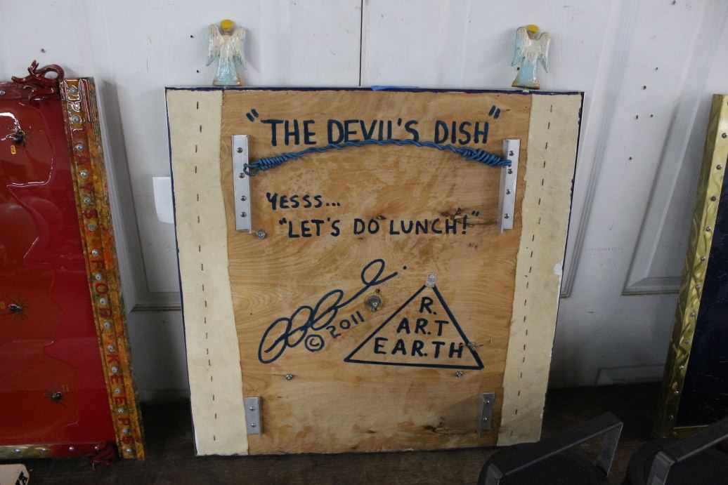 Richard Roehl Sculptured Wall Art The Devils Dish Let's Do Lunch - 24 ...
