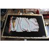 Image 1 : Richard Roehl Sculptured Wall Art Ultima Racing Rugem/White Flag