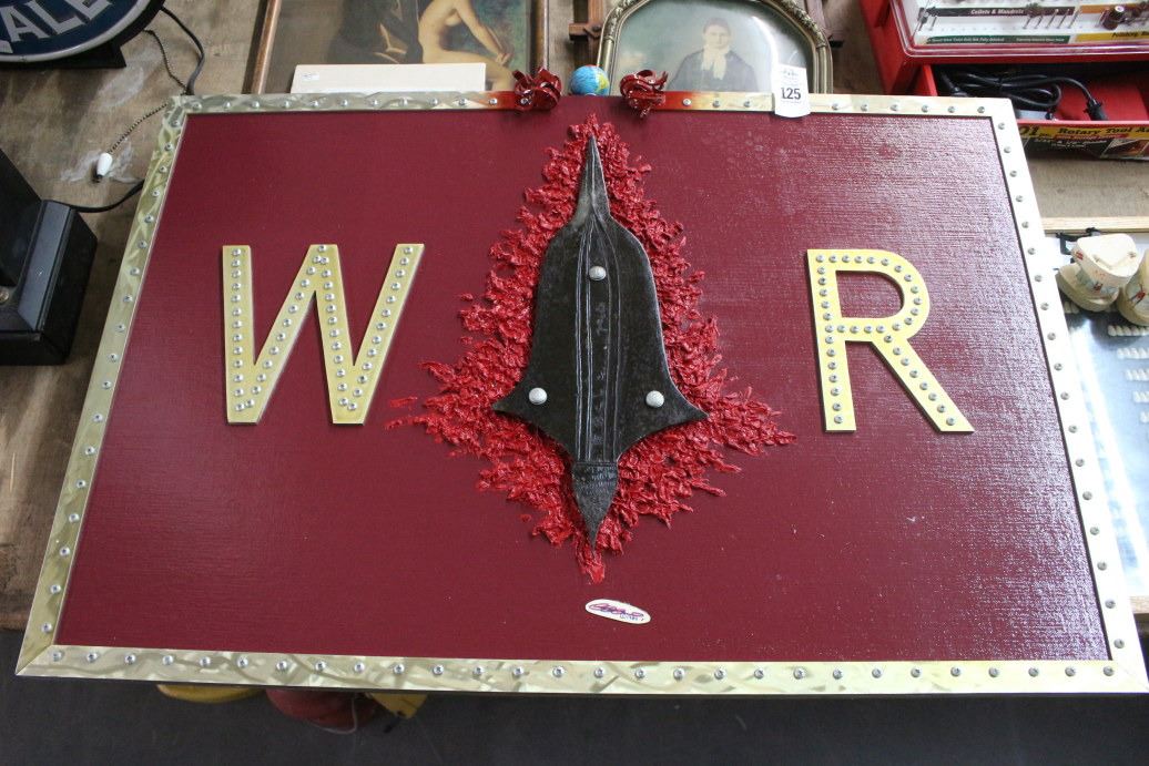 Richard Roehl Sculptured Wall Art War - 30